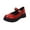 Red, variant on Women's Vintage Mary Jane Doll Flat Leather Shoes