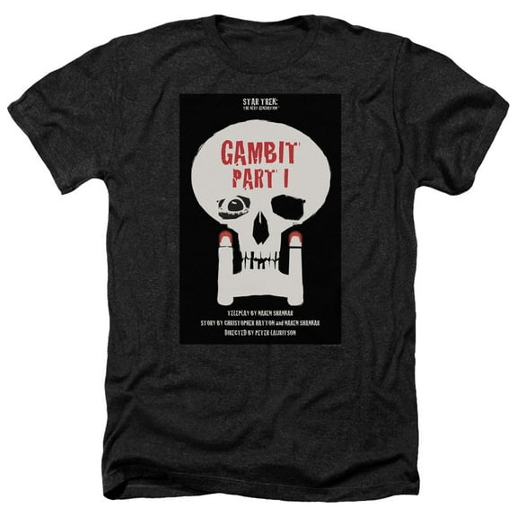 Star Trek - Tng Season 7 Episode 4 - Heather Short Sleeve Shirt - Large