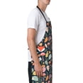 thumbnail image 3 of Pofeuu Autumn Forest Print Waterproof Apron with Pockets Adjustable Cooking Aprons Kitchen Bib for Baking Household Cleaning, 3 of 8