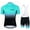 S32, variant on Men's Cycling Clothing Quick-dry Breathable Mountain Bike Cycling Jersey with Cycling Bib Shorts Set