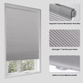 thumbnail image 2 of Persianas para Ventanas Tonature Sin Taladro Térmicas Gris Sin Cuerda, 2 of 8