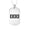 Silver 000, variant on Men's Angel Number 222 Necklace Stainless Steel Square Dog Tag Pendant Numerology Jewelry for Women