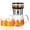Black-2, variant on ZENS Modern Glass Tea Infuser Teapot, Smart One Touch Tea Maker for Loose Tea Diffusers with Insulated Mug and Portable Tea Kits
