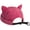 Rose Red, variant on 1pc Rose Red Cotton Rolled Edge Docker Cap Unisex Brimless Cat Ear Hat for Daily Street Wear
