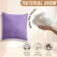thumbnail image 2 of AUQ Decorative Pillow Covers Dense Fibers Pillow Covers 16X16 Shape Retention Cushion Covers Style5, 2 of 7