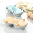 thumbnail image 6 of ACDANC Microwave Egg Steamer with Lid,Double Eggs Poacher Maker Poached Eggs Cooker Steamer Kitchen Gadget Eggs, 6 of 7