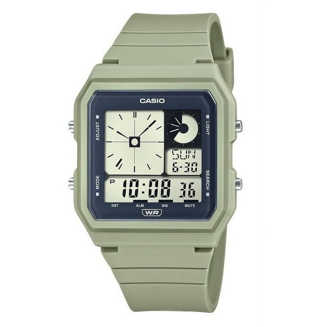 Casio Reloj POP Digital Unisex con Correa de Resina y Movimiento de Cuarzo LF-20W-3A