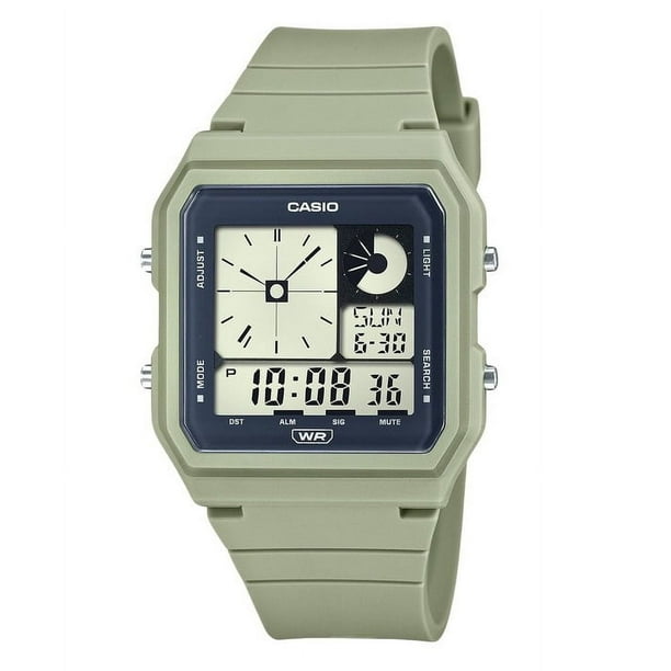Casio Reloj POP Digital Unisex con Correa de Resina y Movimiento de Cuarzo LF-20W-3A