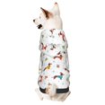 thumbnail image 1 of Fotbe winter Snowflake Dachshund Sudadera con Estampado para Perros Pequeños – Suéter con Capucha para Mascotas, Tela Suave de Forro Polar con Bolsillo-Medium, 1 of 7