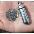 thumbnail image 2 of Set of TWO Classic Silver Personal CREMATION URNS in Velvet Pouches w/Fill Kit - Ships From USA, 2 of 3