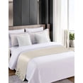 thumbnail image 4 of Xipuska Elegant Spring Floral Bed Runners for King Size Bed, Decorative Bed Throws for Foot of Bed, Pastoral Summer Flowers Rustic Bed Runner Sofa Throw Bedding Scarf Protector Slipcover for Bedroom, 4 of 6