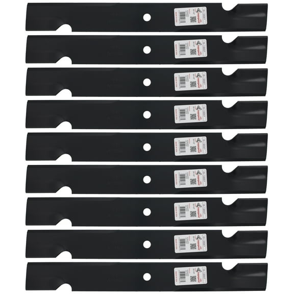 Rotary® 10667 9 Mower Blades for Bad Boy® Dixie Chopper® Exmark® 60" Deck