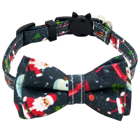 Cat Collar Decorative Bow Creative Pet Collar Kitten Collar for Christmas