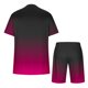 thumbnail image 3 of Mens Pantalones Casuales Cuello Redondo Impresión de Manga Corta Blusa Y Pantalones Cortos Traje, Pantalones de Traje para Hombres, 3 of 5
