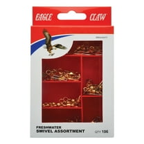 Eagle Claw 106 Piece Swivel Assortment