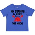 thumbnail image 3 of Inktastic Grammy and Papa Love Me Boys or Girls Toddler T-Shirt, 3 of 5