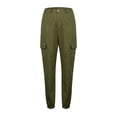 thumbnail image 3 of LilyLLL Womens Casual Pencil Trousers Skinny Pockets Combat Cargo Pants, 3 of 5
