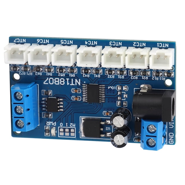 Placa RS485 de 7 canales para sensor de temperatura Sincero Registrador sin papel PLC