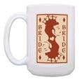 thumbnail image 3 of ThisWear Bride Bachelorette Gifts Bride Queen Playing Card 15oz Ceramic Coffee Mug Bride, 3 of 7