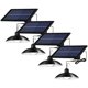 thumbnail image 1 of Iluminacion LED Solar Recargable SolarLamp 4Pzas 4 Lámpara Led 3W 400 lm 3500-6000°k Iluminación a 120° 4 Panel Solar&nbsp;4, 1 of 2