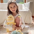 thumbnail image 4 of Dinosaur Stuffed Animal,12 Cute Stuffed Dinosaur Plush Soft Dino Stuffed Animals Dino Plush Dinosaur Plushie (Yellow), 4 of 4