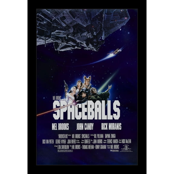 SPACEBALLS - 11x17 Framed Movie Poster