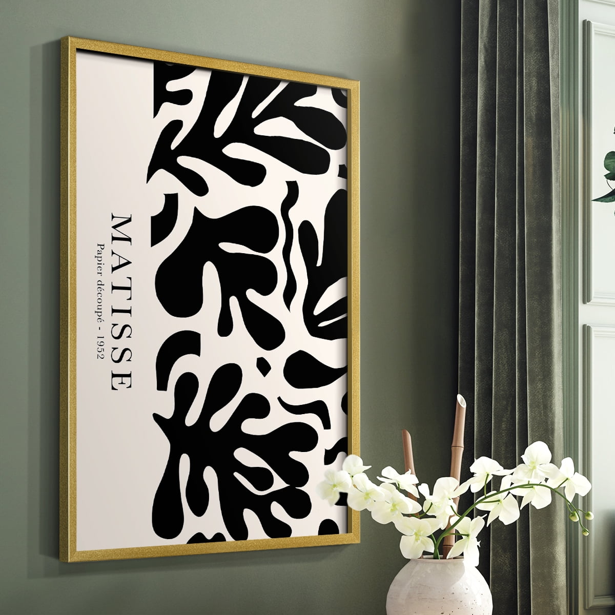 Matisse CCLXII in Solid Wood 22 x 28 Framed Print