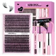 thumbnail image 1 of Kit de extensión de pestañas Fablosslashes Lash Clusters, 280 unidades, 1 of 7