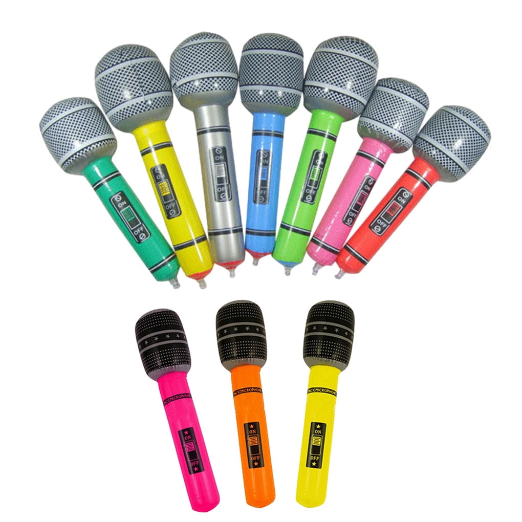 ZheElen 10pcs PVC Blow Up Singing Speaking Musical Balloon Toys Add Magic To Party Party Accessories