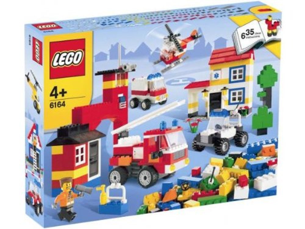 即納！最大半額！ Lego レゴ Basic 6164 New LEGO Exclusive: Traditional Rescue Sealed  Building  Ages Set Rescue Building Set #6164 New