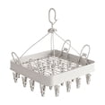 thumbnail image 1 of Btomtd Sock Drying Rack And Household Multi-functional Hanger And Balcony Windproof And Thickened Drying Rack With Multiple Clips, 1 of 6