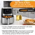 thumbnail image 3 of 4-Qt Digital Air Fryer with Guided Cooking, Easy Clean, Stainless Steel, 3 of 5
