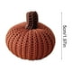 thumbnail image 3 of Uuiauoio 2-inch Faux Fall Harvest Crochet Pumpkins Small Knit Pumpkins in Rustic Farmhouse Pumpkins Pumpkins for Thanksgiving Halloween Autumn Mantel Table Décor, 3 of 6