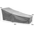 thumbnail image 3 of Waterproof Silver Sun Lounge Chair Dust Oxford Outdoor Garden Furniture Cover, 3 of 8
