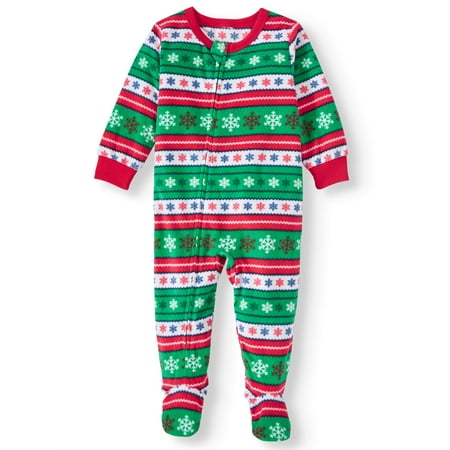 Matching Family Christmas Pajamas Baby Boy or Girl Unisex Llama Union Suit Microfleece Blanket