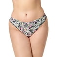 thumbnail image 3 of Kindly Yours Women’s So Comfy Micro Thong Underwear, 4-Pack, Sizes XS-XXXL, 3 of 8