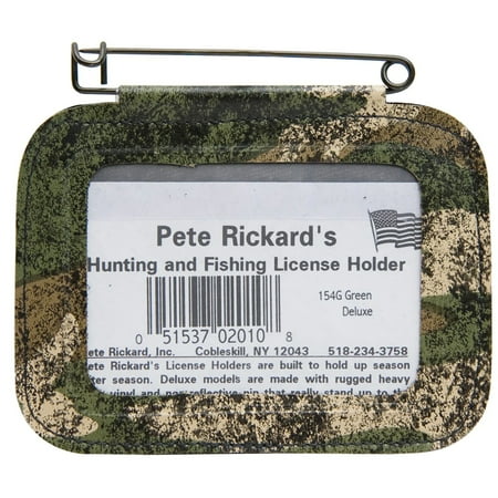 Pete Rickard Single License Holder Camo