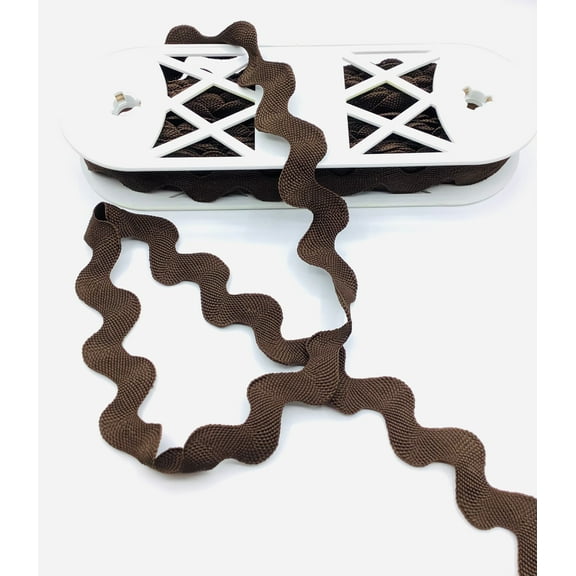 Brown 1-1/2" Giant Jumbo Ric Rac
