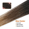 thumbnail image 5 of MORICA Ombre Crochet Hair Senegalese Twist 34 Inch 8 Packs Small Crochet Hair For Braiding, Braids Crochet Hair for Black Women, Twist Crochet Hari Hot Water Setting (34 Inch, 1B/30/27), 5 of 7