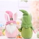 thumbnail image 3 of Decoraciones de conejito de Gnomos de Pascua 40cm - Muñeca sin rostro hecha a mano con bolsa de caramelos - Decoración primaveral para la repisa, estantería, mesa - Rosa, amarillo, verde, azul, 3 of 3