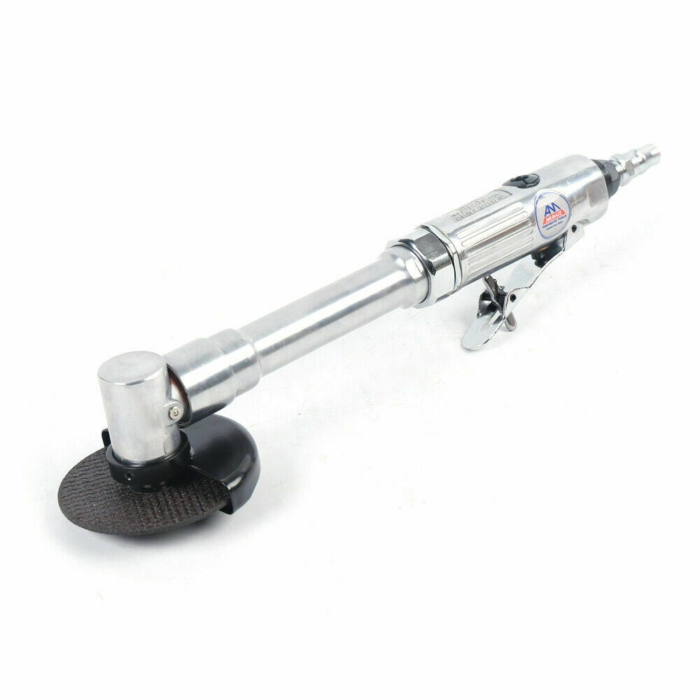 Fichiouy 1/4 " Air Pneumatic Angle Die Grinder Polisher Cutting Tool for Cut Off Metal