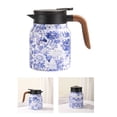thumbnail image 2 of MOMOJIA Chinese Retro Pattern Insulated Teas Pot 316 Nonrust Steel Large Capacity, 2 of 11