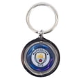 thumbnail image 1 of Manchester City Porte-clés UCL Crest Spinner FC, 1 of 4