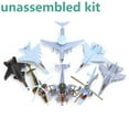 thumbnail image 3 of Set of 8 Unassembled Aircraft Kits for Aviation Collectors and Enthusiasts Display Model Toy, 3 of 10