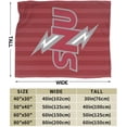 thumbnail image 3 of Southern Nazarene University Fleece Blanket, Very Soft Microfiber Flannel Blanket for Couch Warm and Cozy for All Seasons, 3 of 6