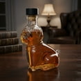 thumbnail image 5 of Mbvtdt Decorative Dog Shaped Whiskey Decanter,Airtight Lid 3D Design Empty Container,300ml Liquor Decanter,Clear Glass Liquor Bottle,For Beverage Alcohol Whiskey Drinks Commercial Display, 5 of 8