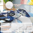 thumbnail image 4 of Ocean Waves Twin Size Comforter Set, Japanese Mountain Peaks Waves Letter Sky Bedding for All Seasons, 4 Pcs Bed Set, 1 Quiltcover (68"x86") ,1Sheet(67"x116"), 2Pillowcases (30"x20"), 4 of 10