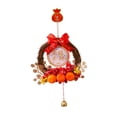 thumbnail image 3 of Corona de año Chino, Decoración Artesanal, Corona de Puerta Delantera para Porche, Jardín, Boda, 3 of 9