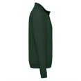 thumbnail image 2 of Fruit Of The Loom - Sudadera con cremallera media cremallera Modelo Zip Neck hombre/caballero (Verde botella), 2 of 3