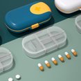 thumbnail image 1 of Estuche para medicamentos de almacenamiento, caja de medicamentos portátil, caja de medicamentos grande, estuche para pastillas, características mejoradas, 1 of 10